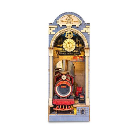 Rolife Time Travel 3D Wooden DIY Miniature House Book Nook TGB04