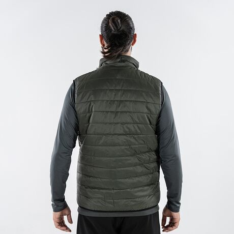 Αμάνικο Μπουφάν Puffer Ανδρικό Padded Idi Χακί APU 80537