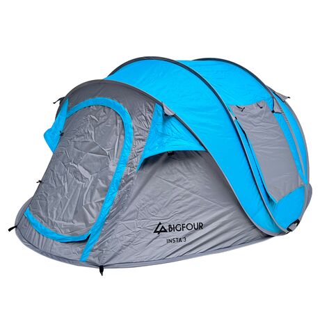 Σκηνή Camping Pop Up Insta 3 Ατόμων 280x200x120cm BIGFOUR 10604