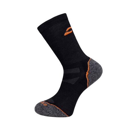 COM.TREKKING SOCKS TRE1 ΜΑΥΡΟ-ΠΡΑΣΙΝΟ L 43-46  80003